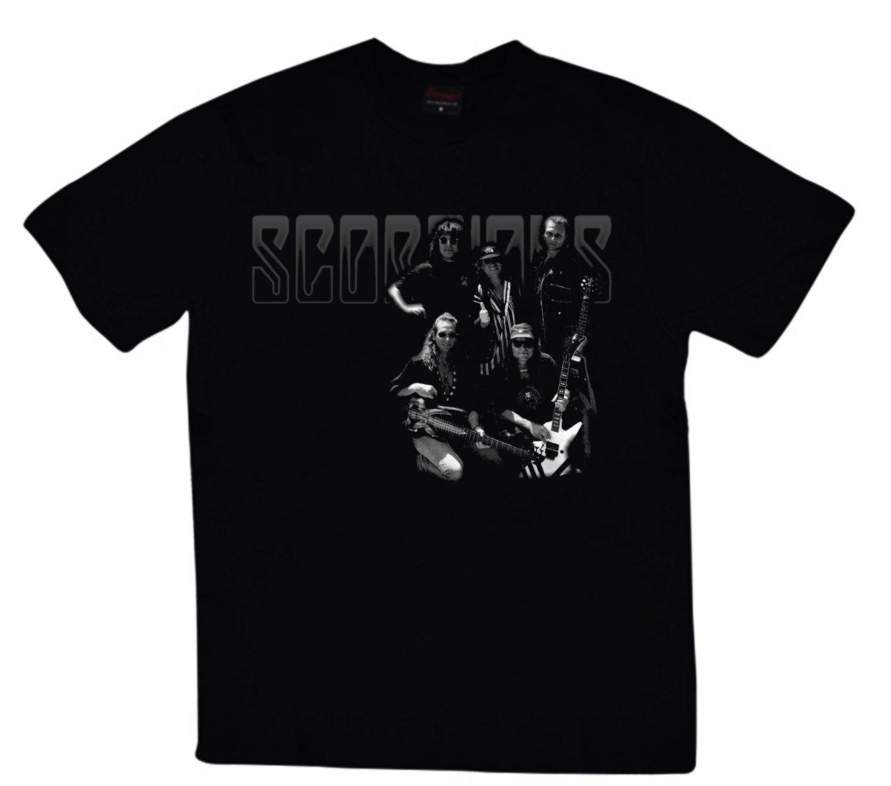 Scorpions Basklı T-shirt