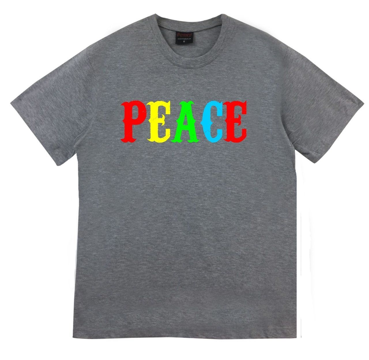 Peace Baskılı T-shirt