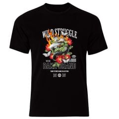 Yılan Baskılı Tişört ( Fame Stoned Gang Collection New Season Tshirt )