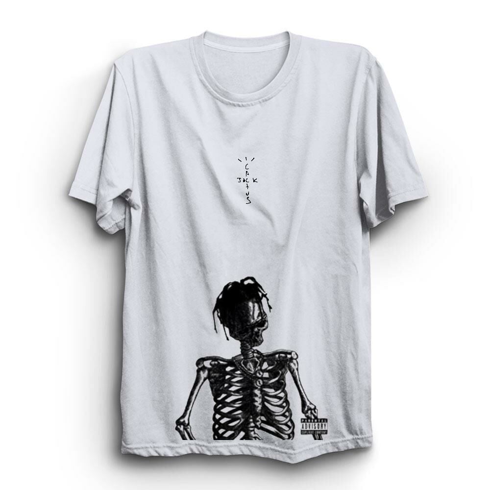 Cactus Jack Travis Scott Baskılı Tshirt