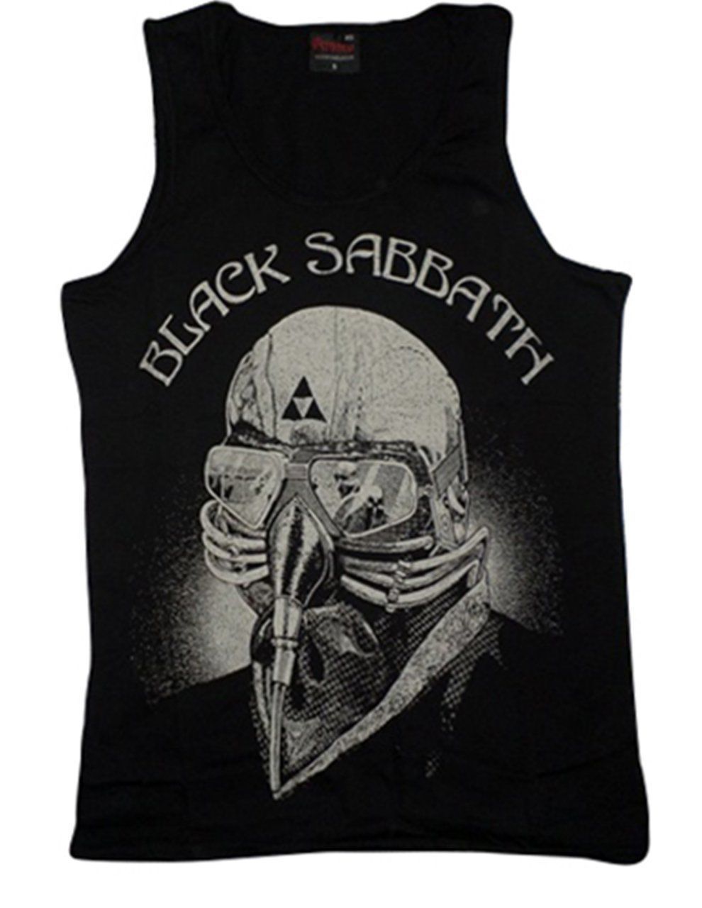 Black Sabbath Baskılı Sıfır Kol T-Shirt