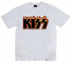 Kiss Baskılı T-shirt