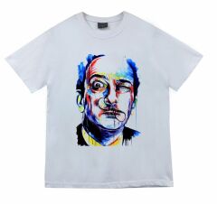 Salvador Dali Baskılı T-shirt