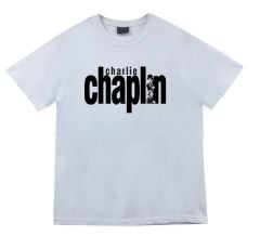 Charlie Chaplin Baskılı T-shirt