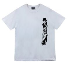 Charlie Chaplin Baskılı T-shirt