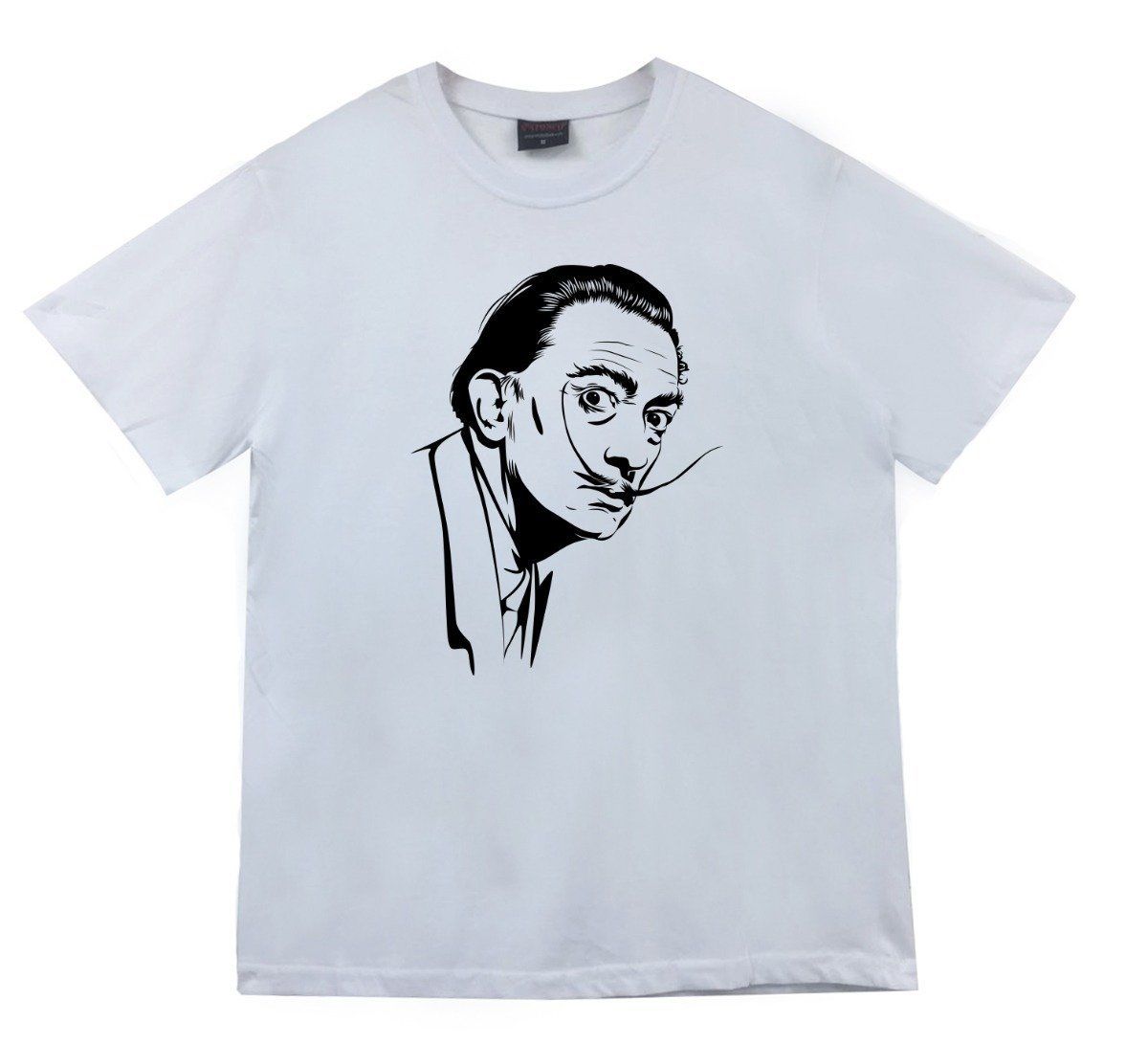 Salvador Dali Baskılı T-shirt