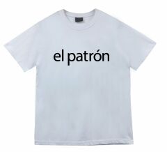 EL PATRON PABLO ESCOBAR Baskılı T-shirt