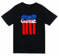 Gorillaz Baskılı T-shirt