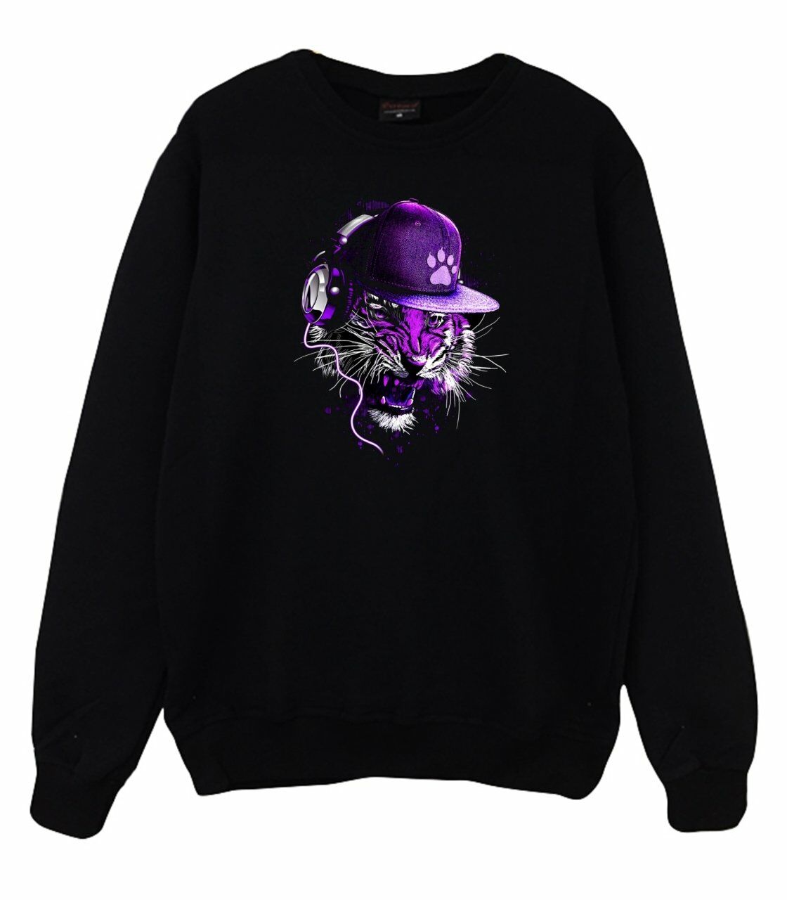 Kaplan Baskılı Sweatshirt