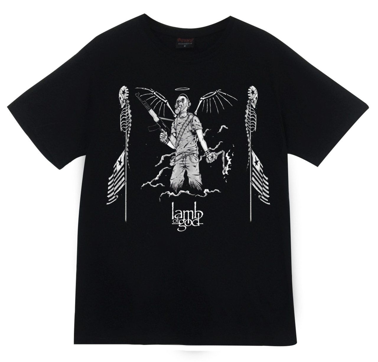 Lamb Of God Baskılı T-shirt