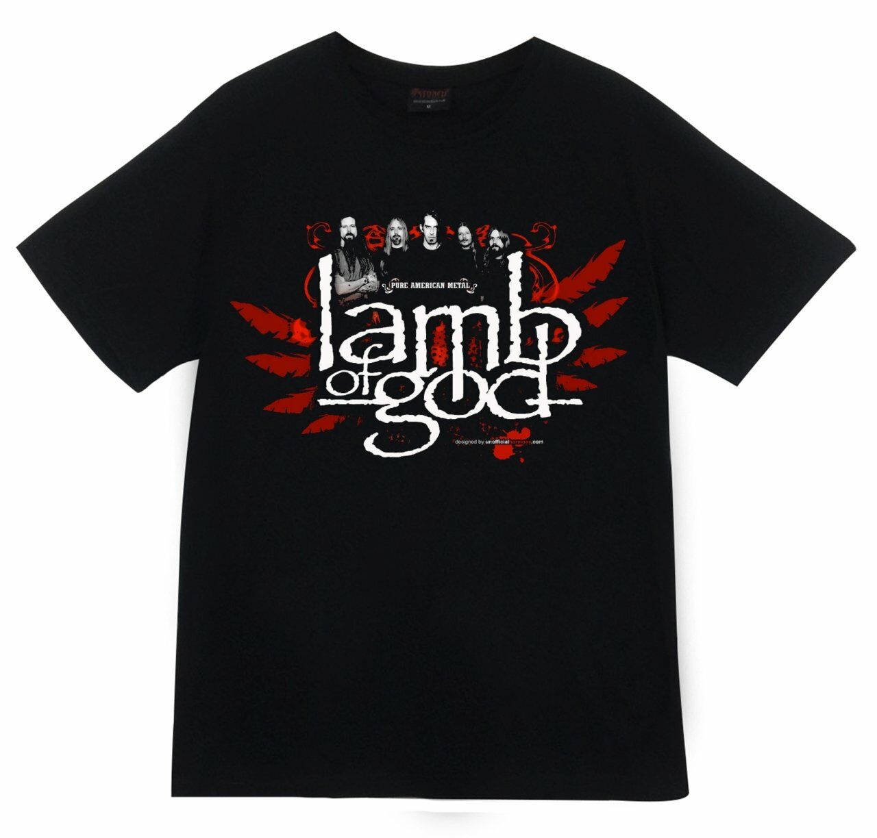 Lamb Of God Baskılı T-shirt