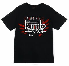 Lamb Of God Baskılı T-shirt