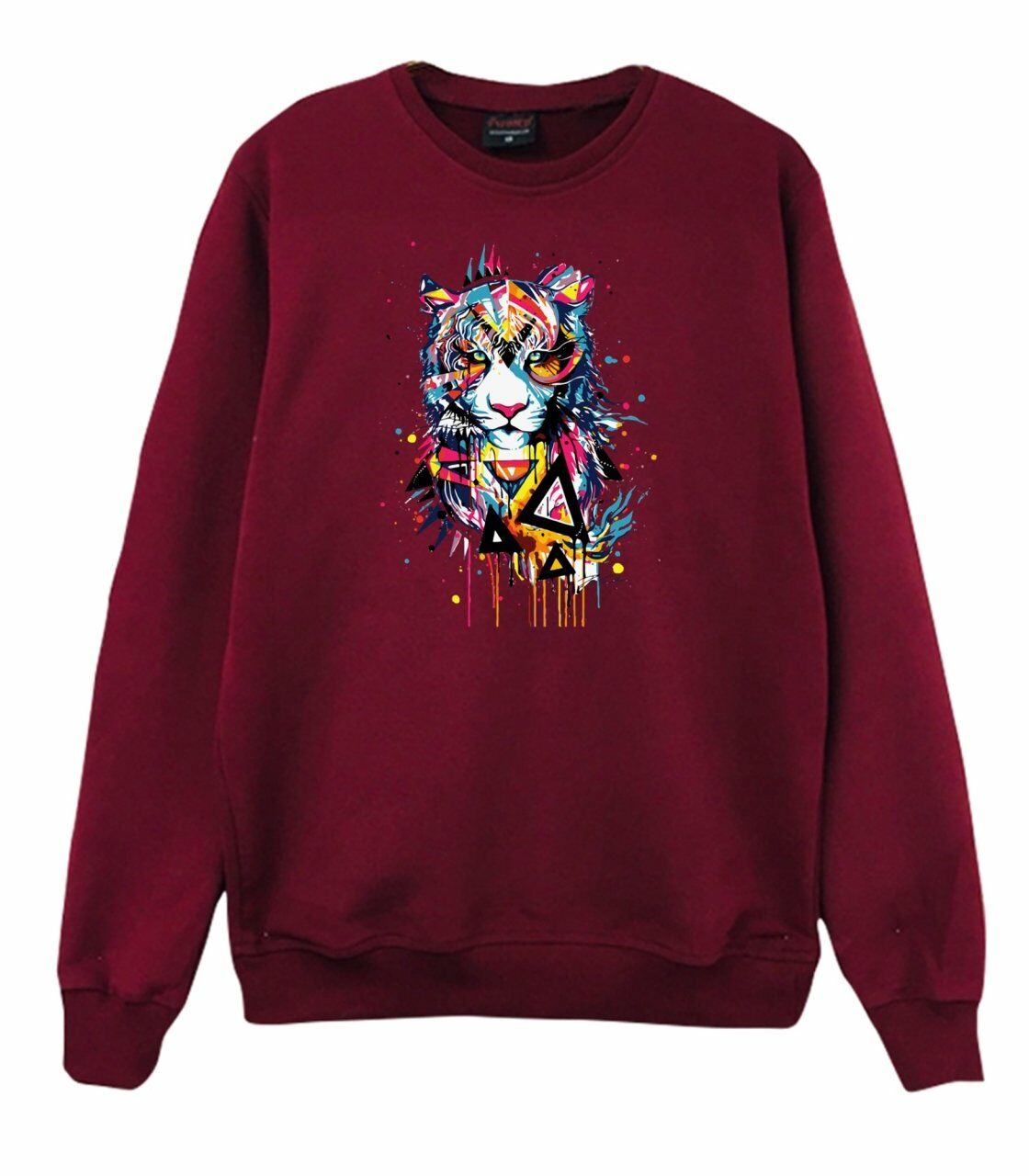 Kaplan Baskılı Sweatshirt