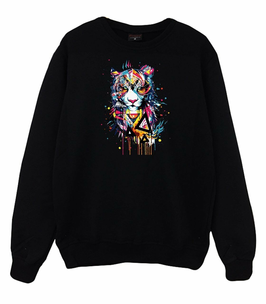 Kaplan Baskılı Sweatshirt