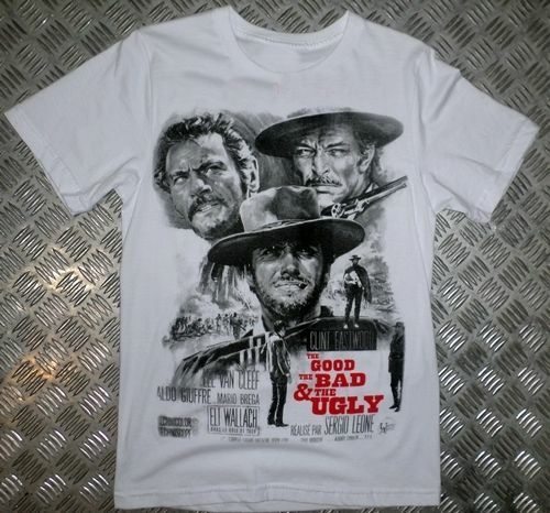 İYİ KÖTÜ ÇİRKİN Baskılı T-shirt