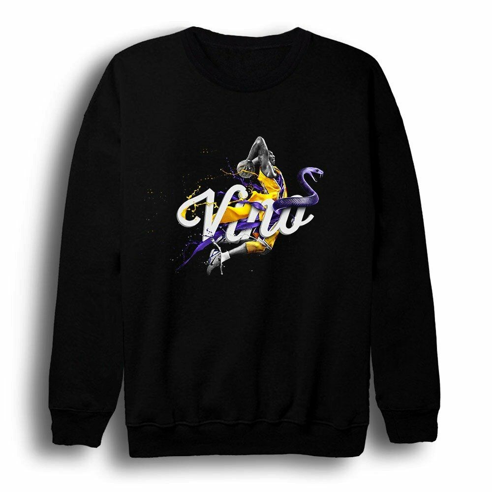 Kobe Bryant Baskılı Kapşonlu Sweatshirt