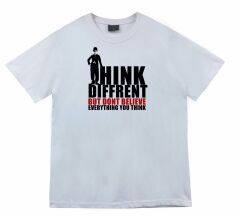 Charlie Chaplin Baskılı T-shirt