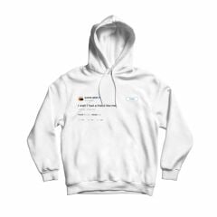 Kanye West Tweet Baskılı Kapşonlu Sweatshirt