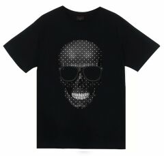 Kuru Kafa Baskılı T-shirt