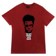 Fight Club Baskılı T-shirt