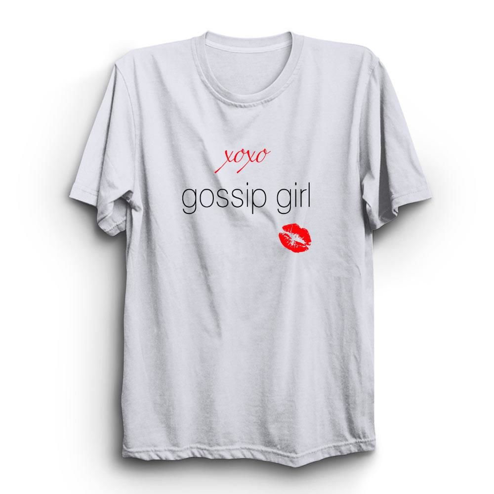 Gossip Girl Baskılı Tshirt