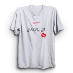 Gossip Girl Baskılı Tshirt
