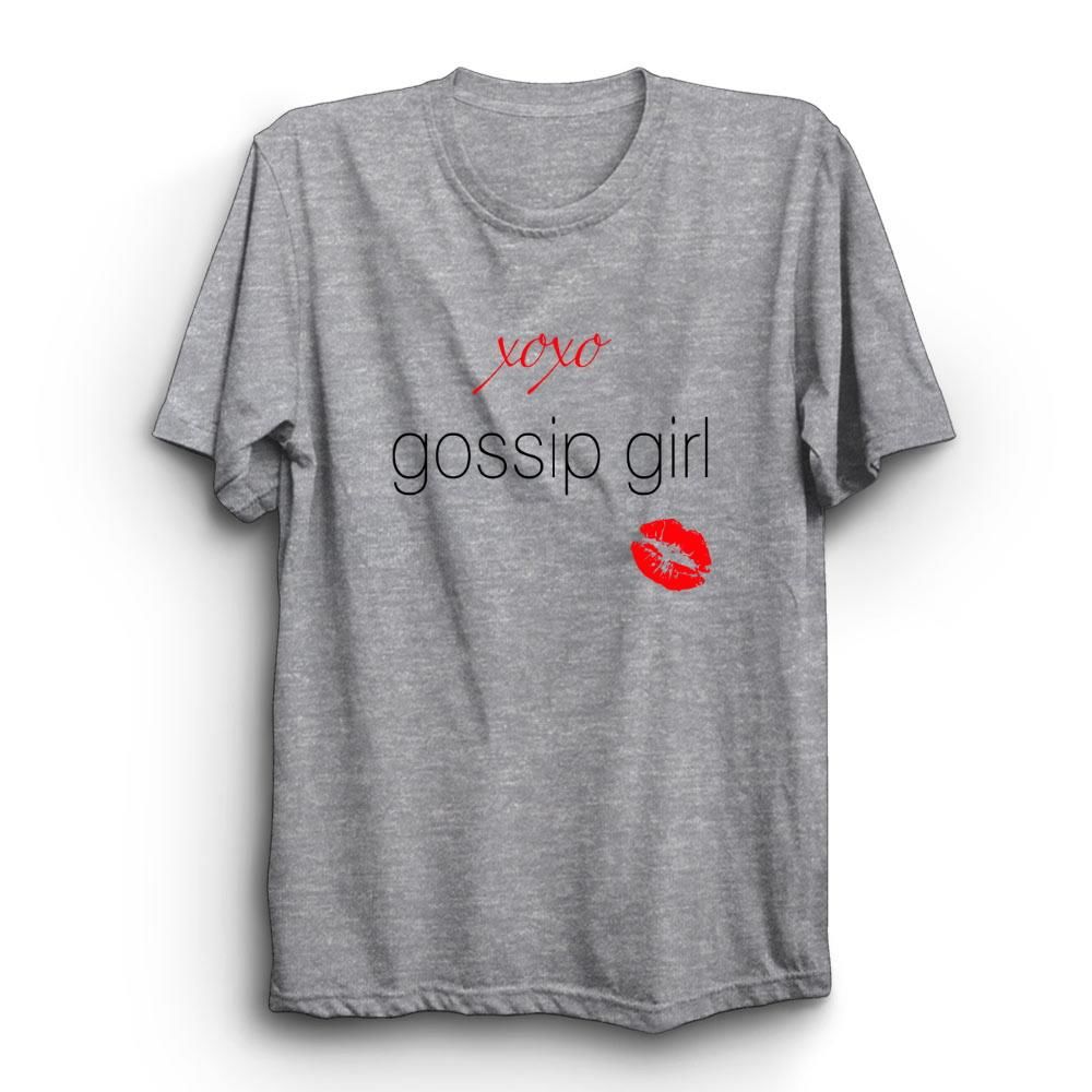 Gossip Girl Baskılı Tshirt