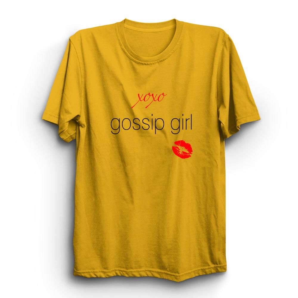 Gossip Girl Baskılı Tshirt
