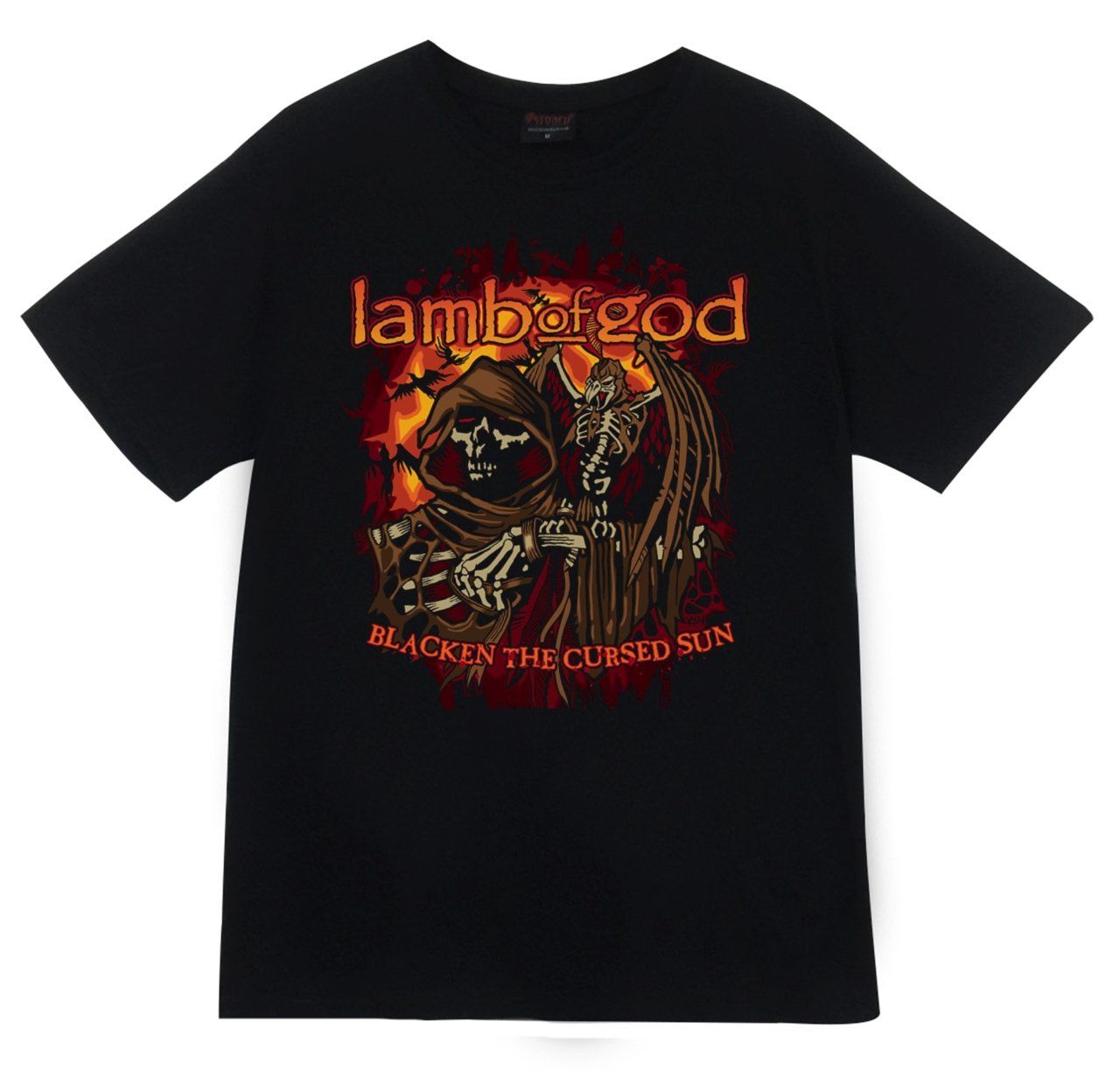 Lamb Of God Baskılı T-shirt