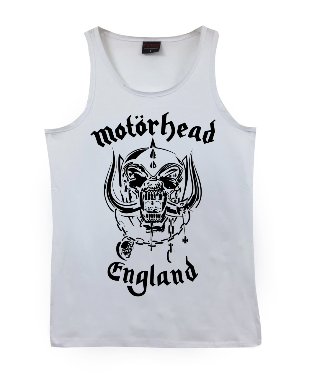 Motörhead Baskılı Sıfır Kol T-Shirt