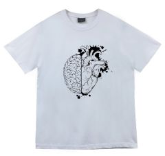 Heart Baskılı T-shirt