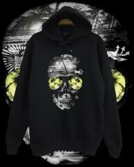 Kurukafa Baskılı Çocuk Sweatshirt