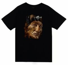 Kızılderili Baskılı T-shirt