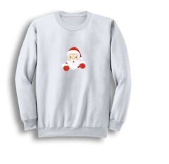 Noel Baba Christmas Yeni Yıl Baskılı Bisiklet Yaka Sweatshirt