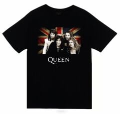 Queen Baskılı T-shirt
