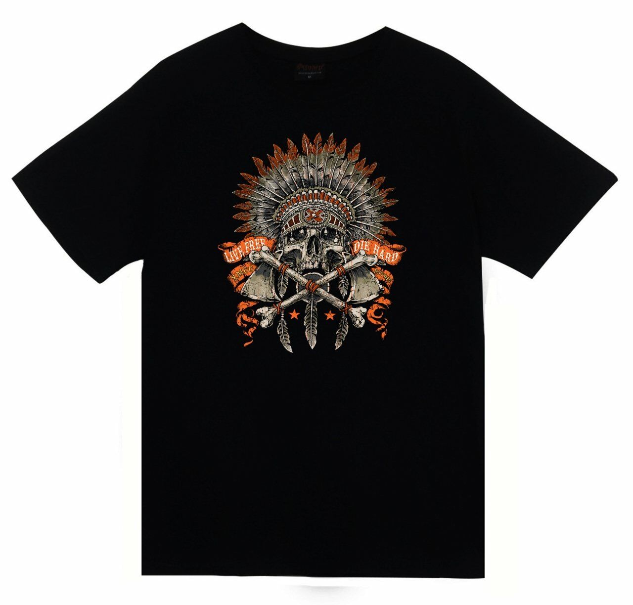 Kızılderili Baskılı T-shirt