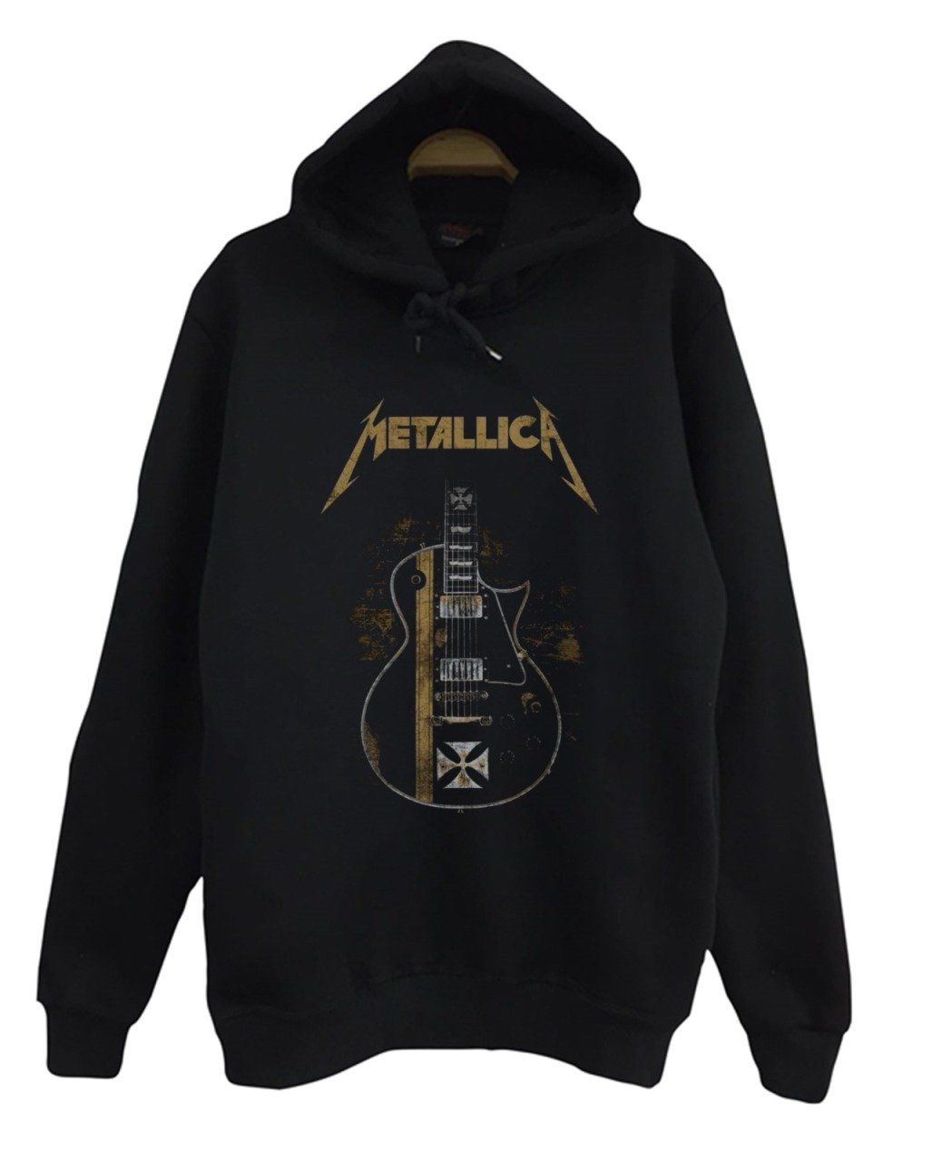 Metallica Baskılı Kapüşonlu Sweatshirt