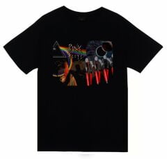 Pink Floyd Baskılı T-shirt