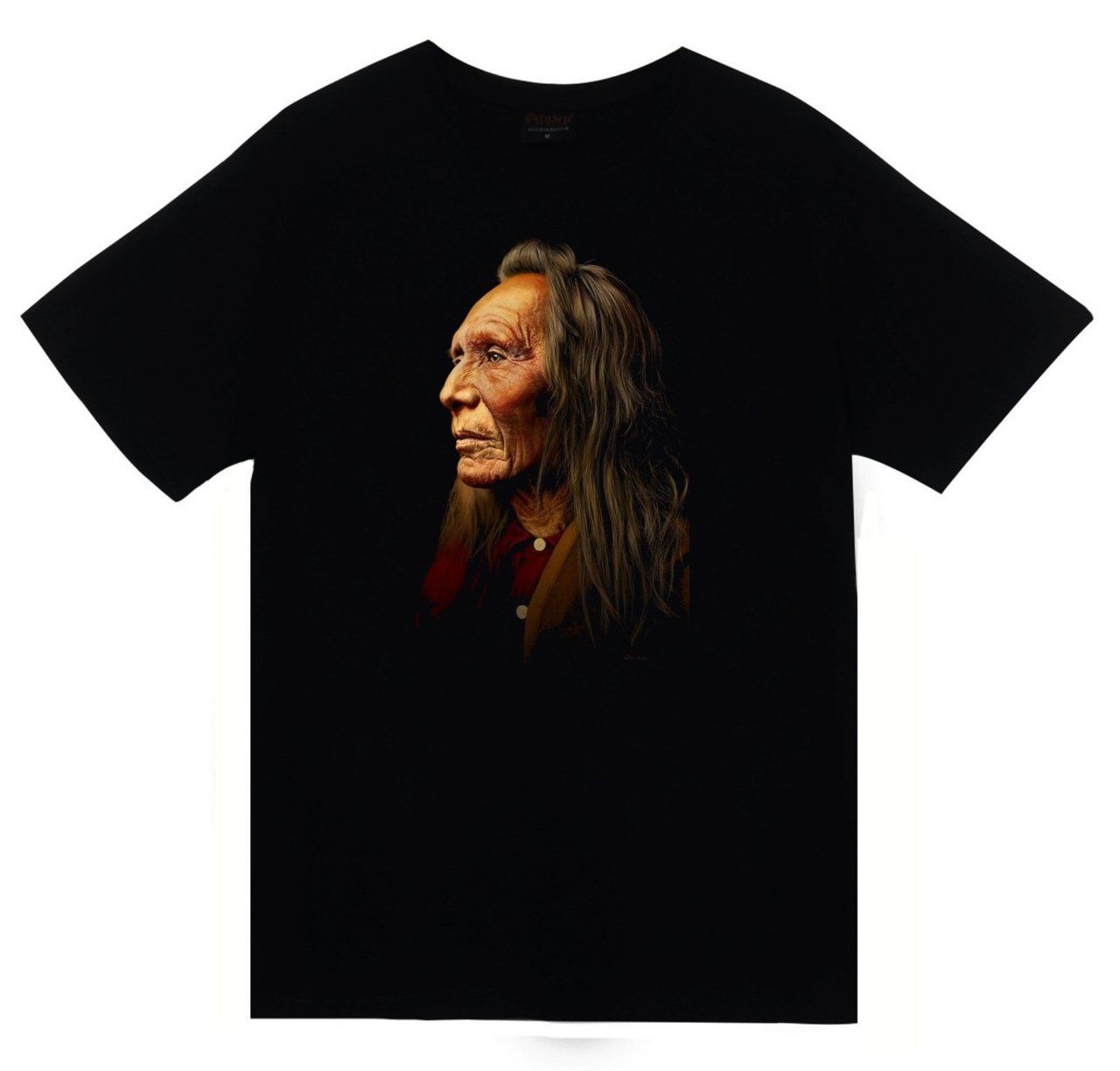 Kızılderili Baskılı T-shirt