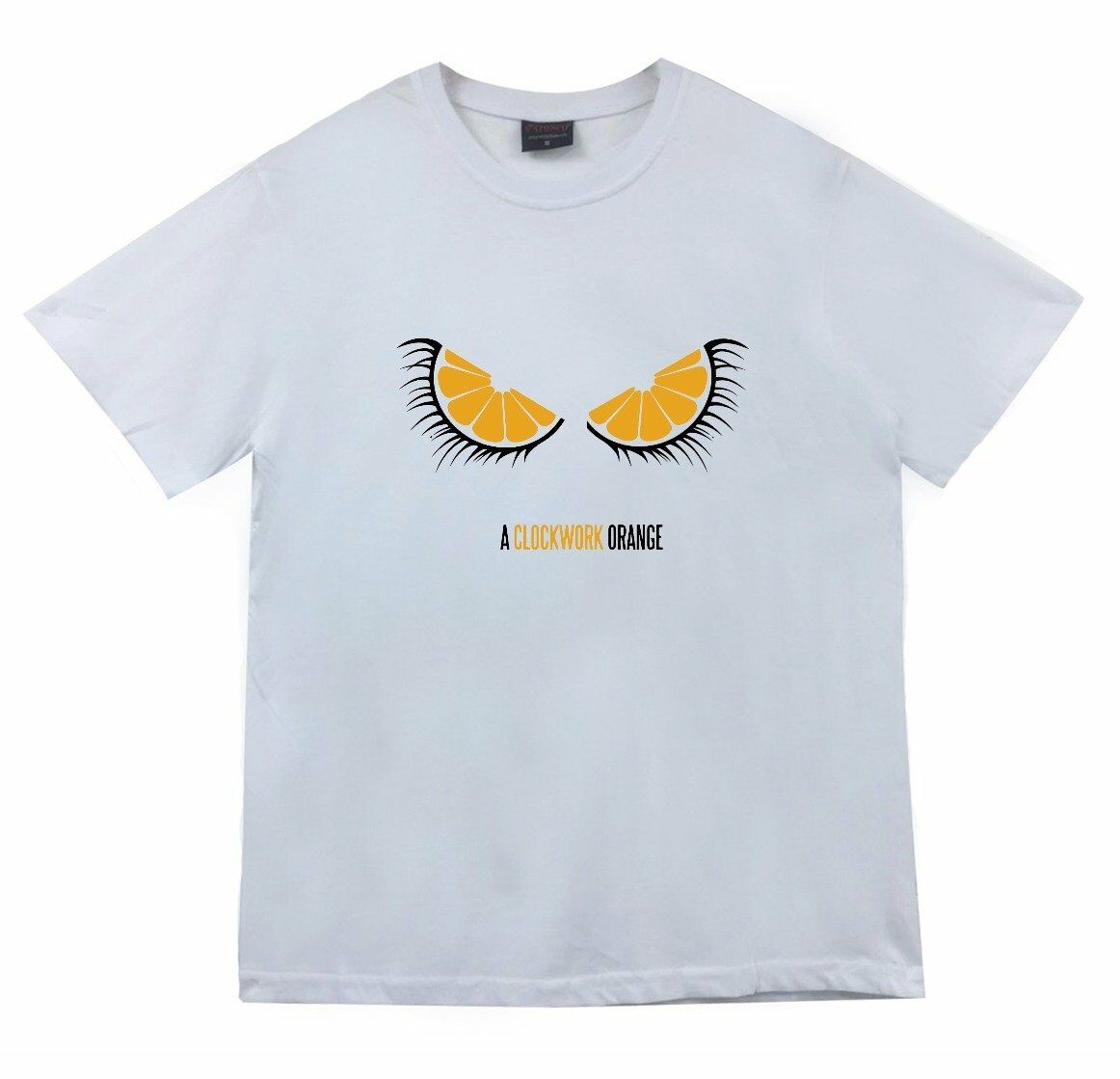 Otomatik Portakal Baskılı T-shirt