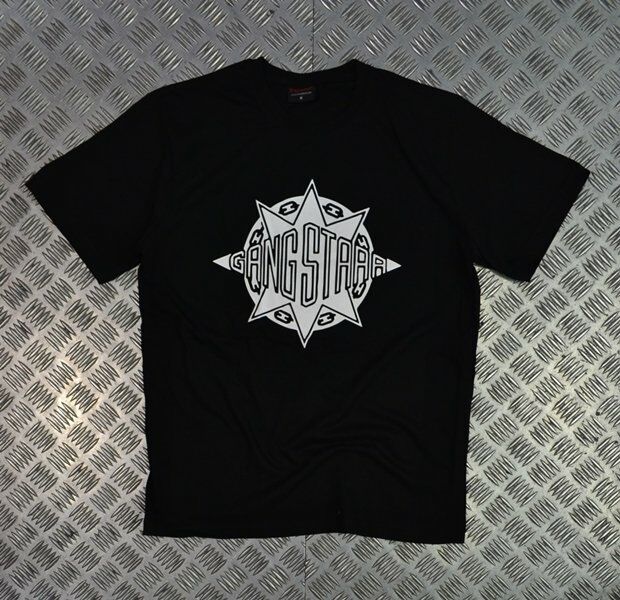 GANGSTA Baskılı T-shirt