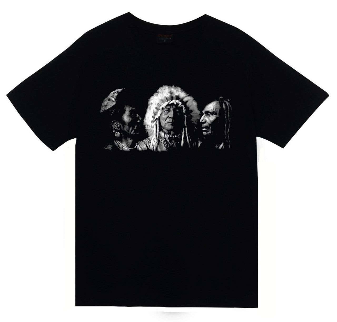 Kızılderili Baskılı T-shirt