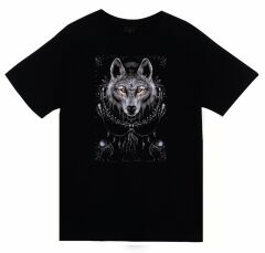 Kızılderili Baskılı T-shirt