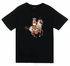 Kızılderili Baskılı T-shirt
