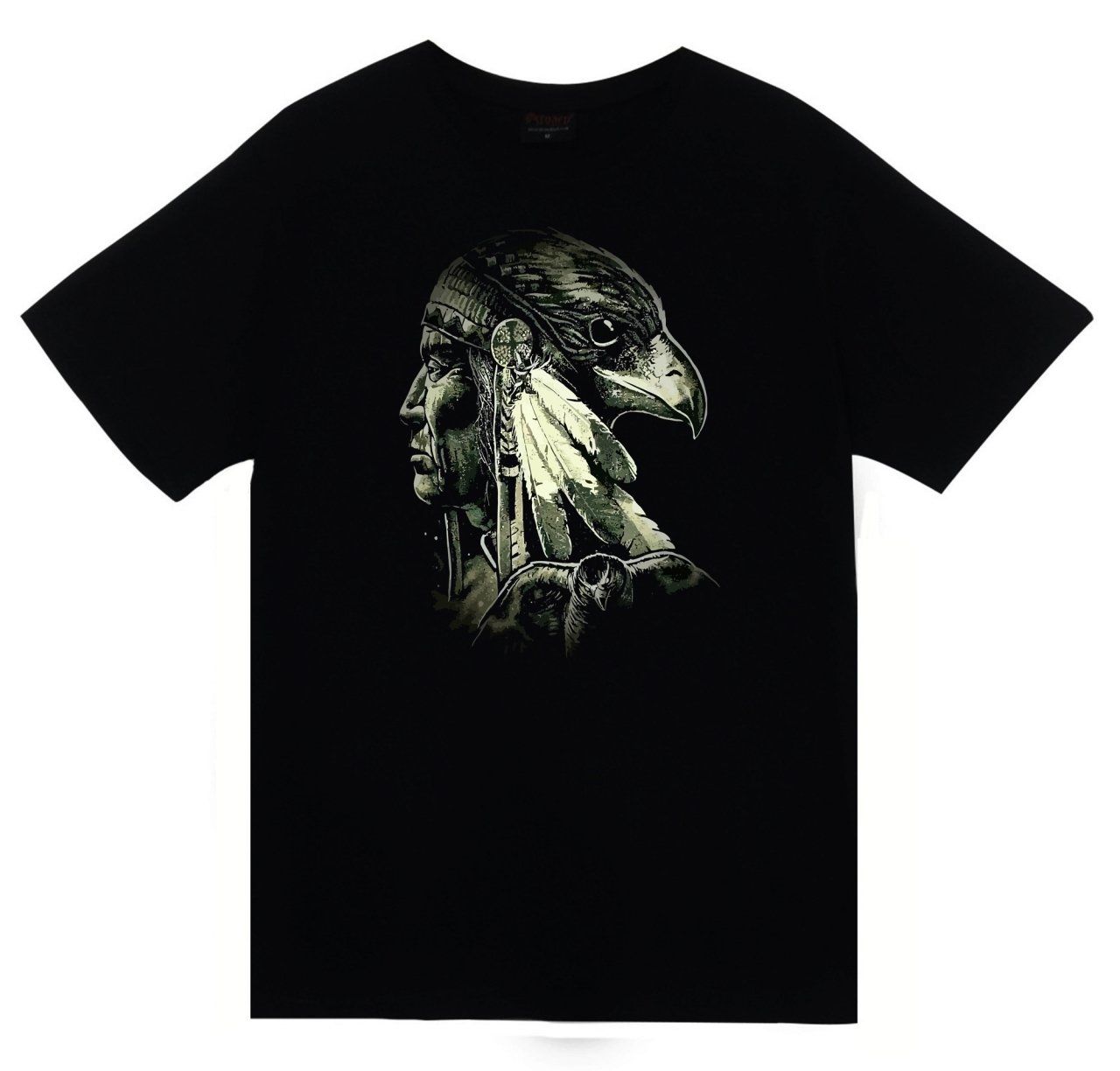 Kızılderili Baskılı T-shirt