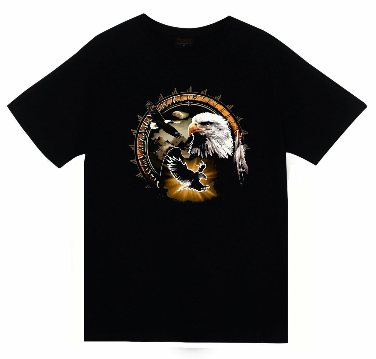 Kızılderili Baskılı T-shirt