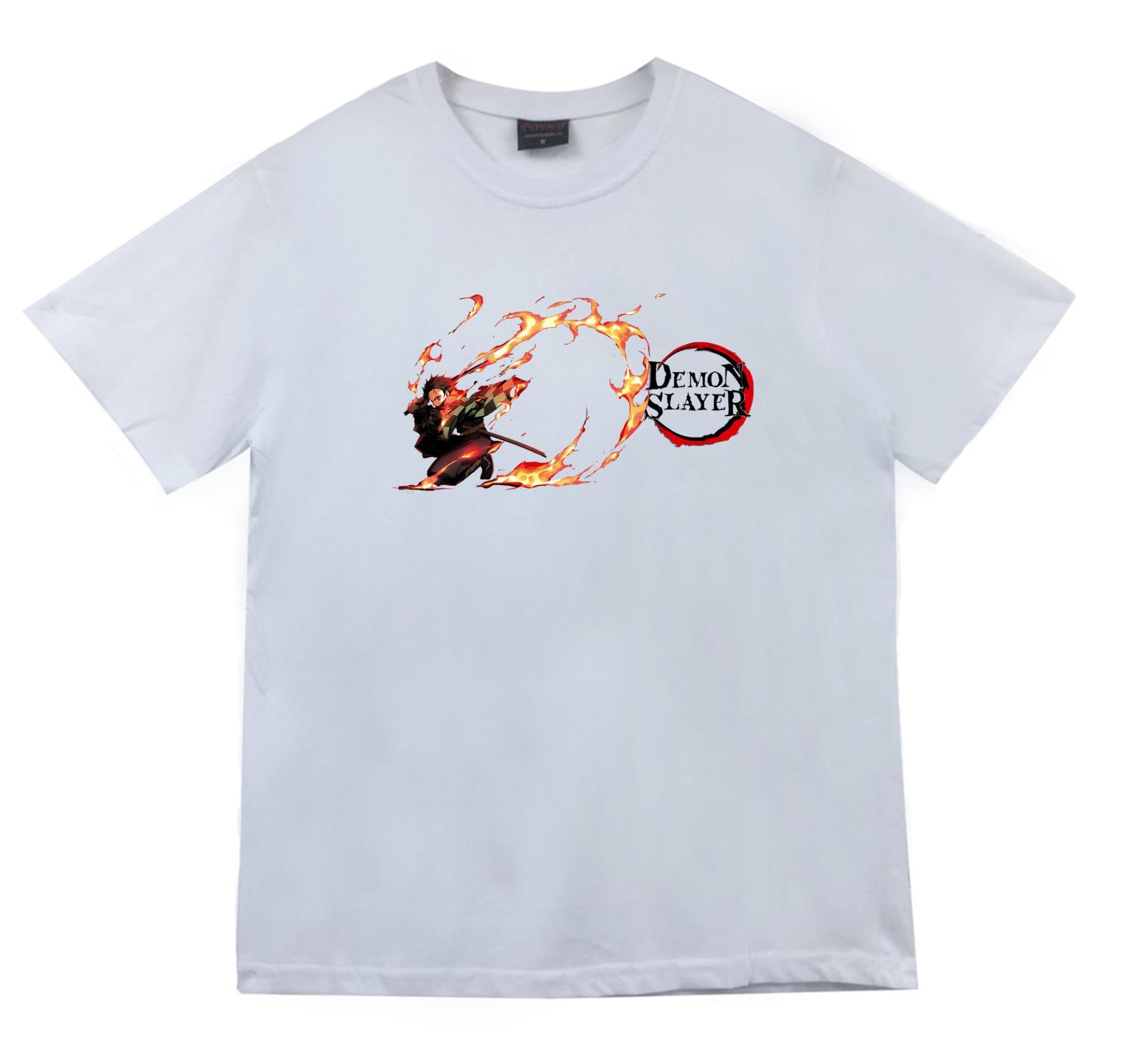 Damon Slayer Anime Baskılı Tshirt