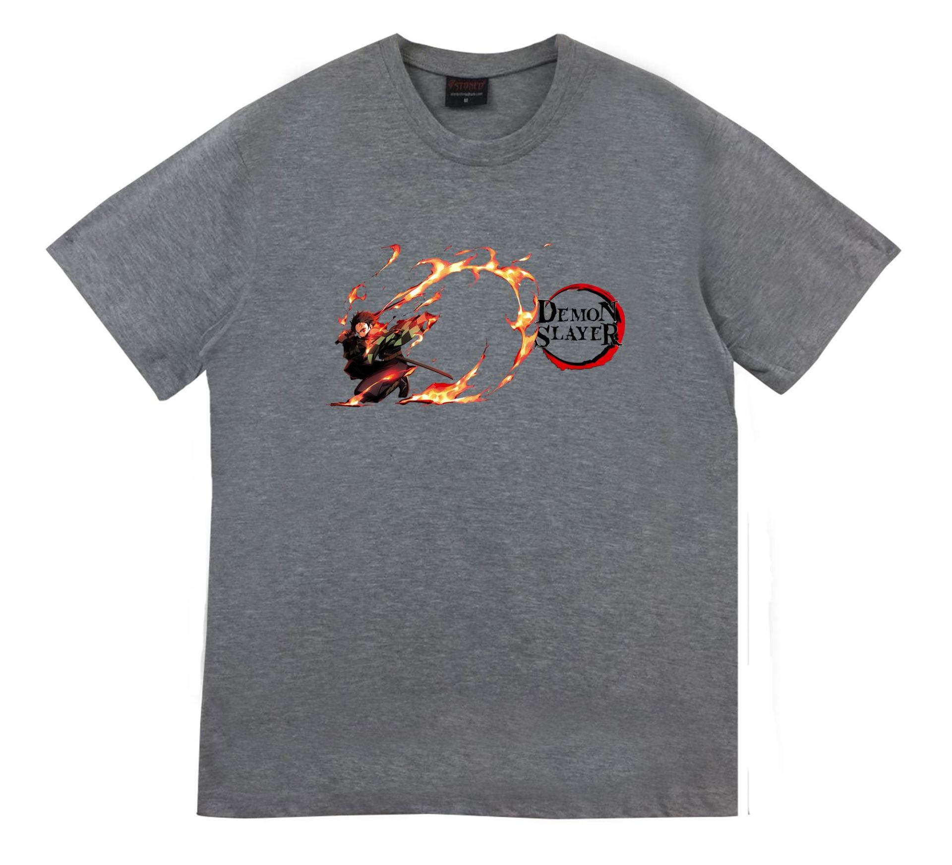 Damon Slayer Anime Baskılı Tshirt