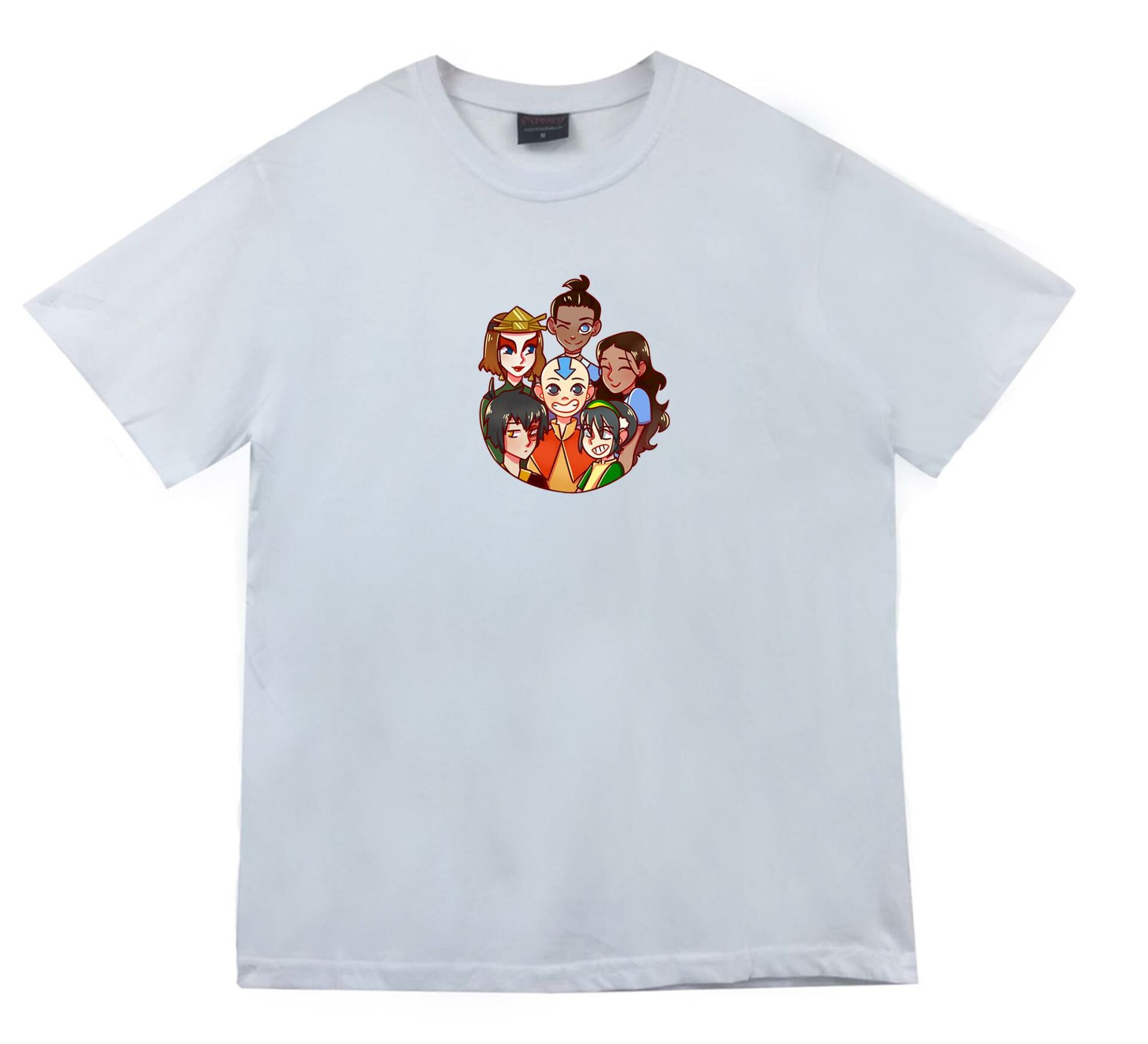 Avatar The Last Airbender Anime Baskılı Tshirt