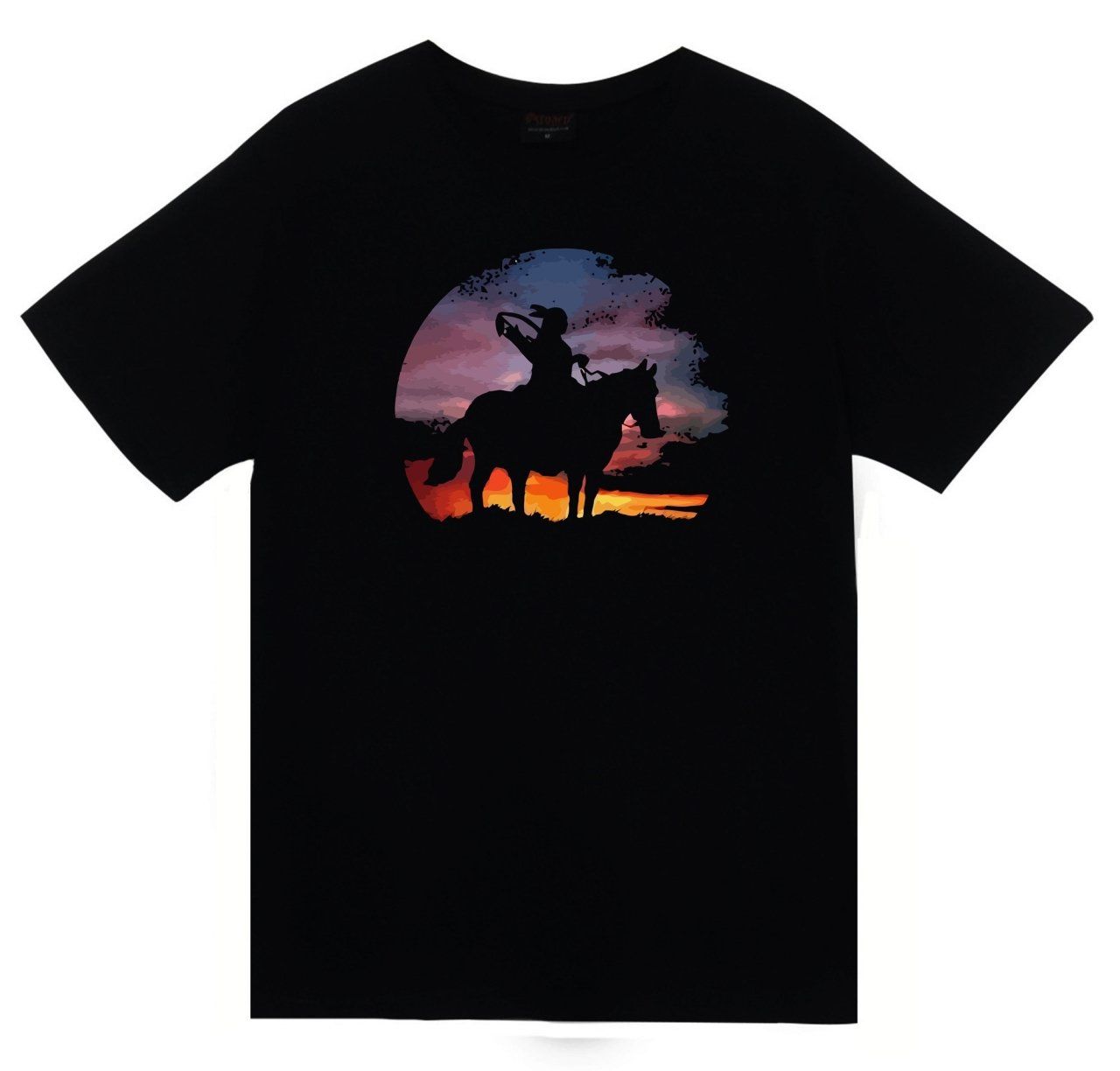 Kızılderili Baskılı T-shirt